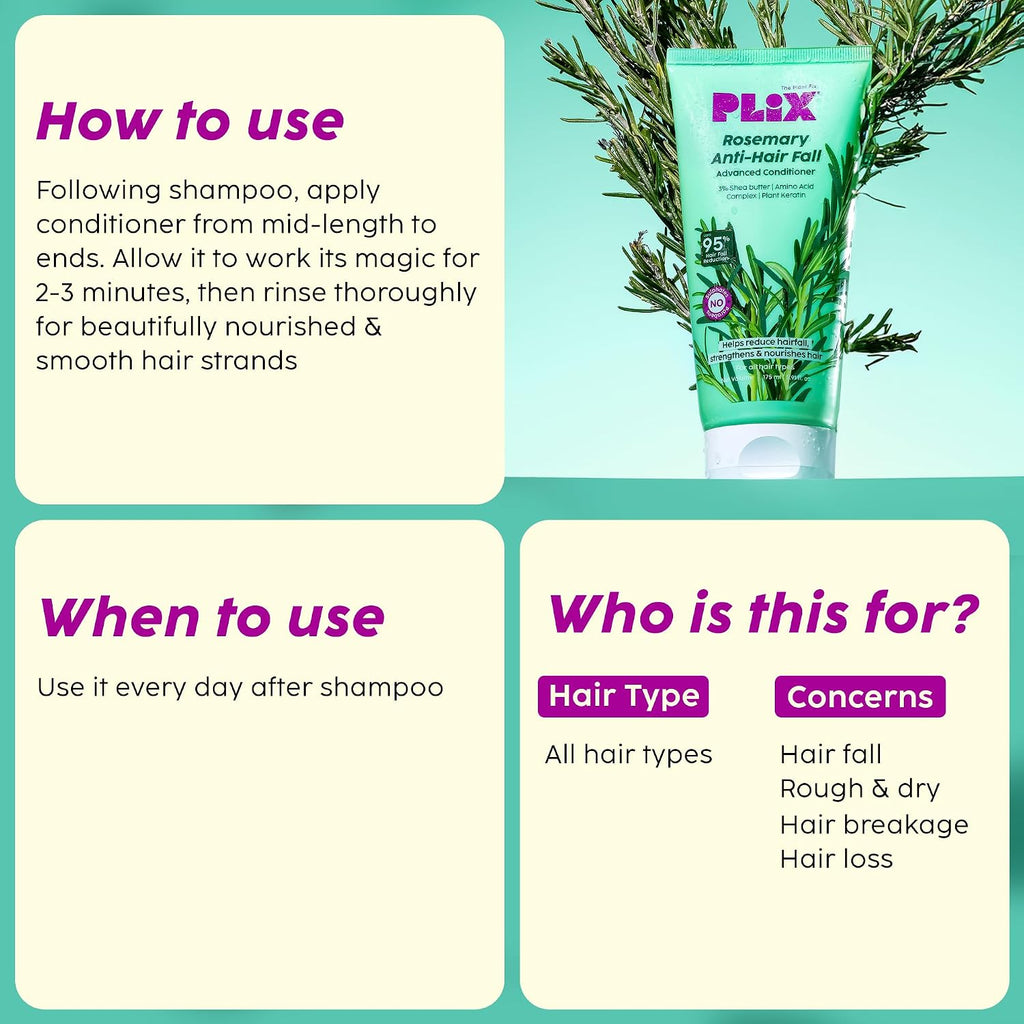 PLIX ROSEMARY ANTI HAIRFALL CONDITIONER