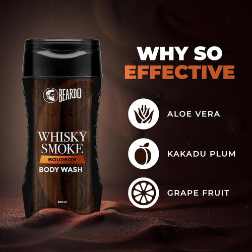 Beardo Whisky Smoke Bodywash 200ml