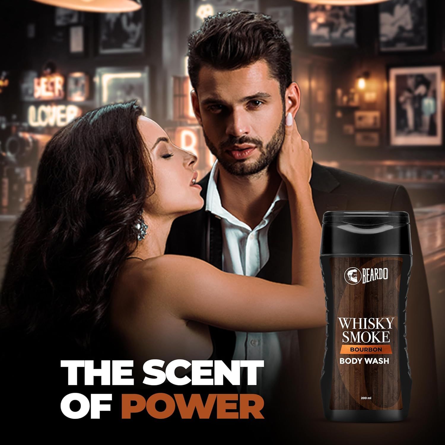 Beardo Whisky Smoke Bodywash 200ml