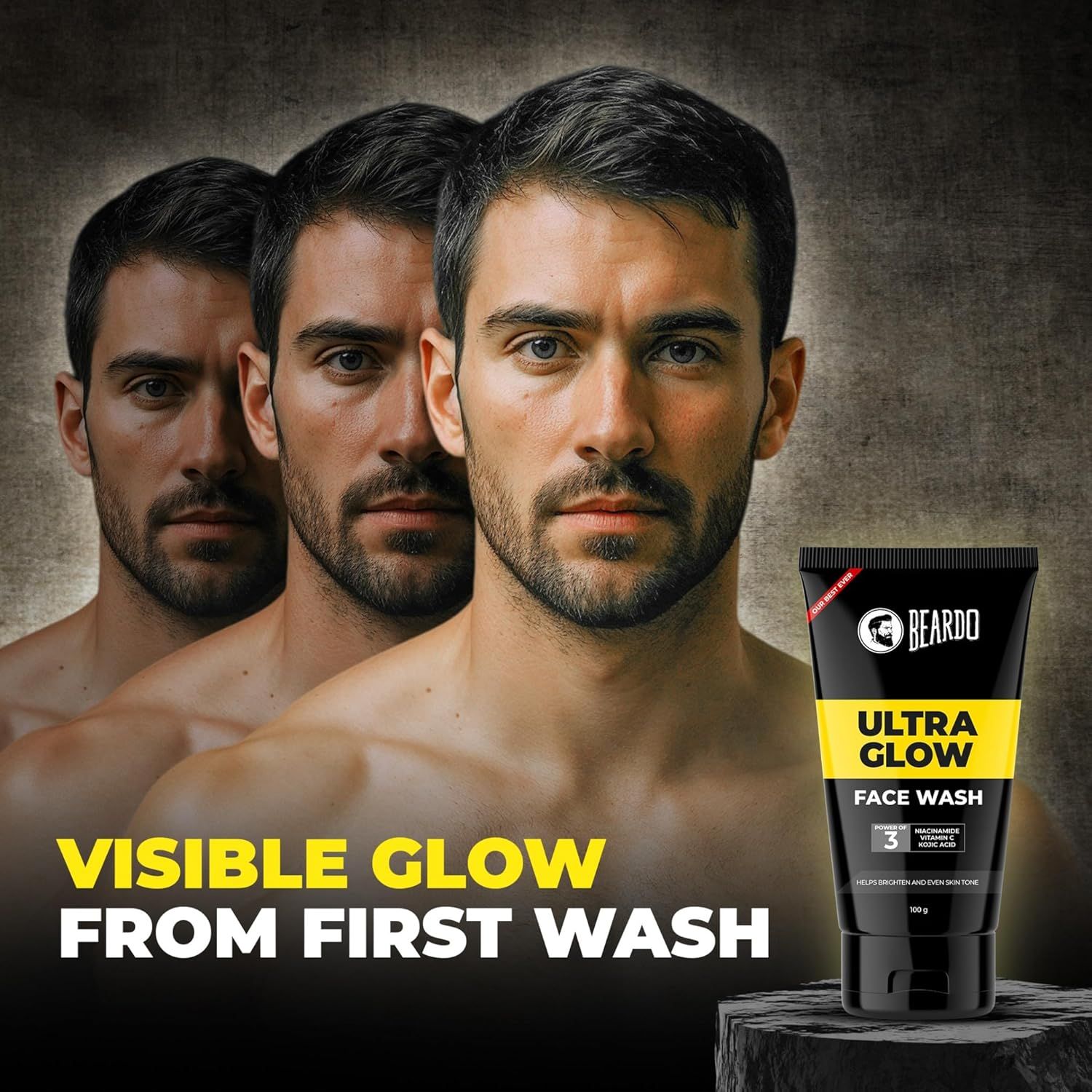 Beardo Ultraglow Face Wash for Men 100g
