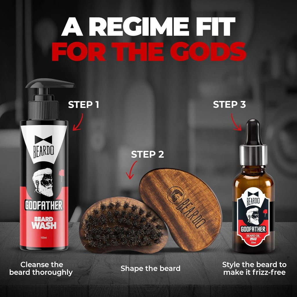 Beardo Godfather Lite Beard and Moustache Oil - 30 ml