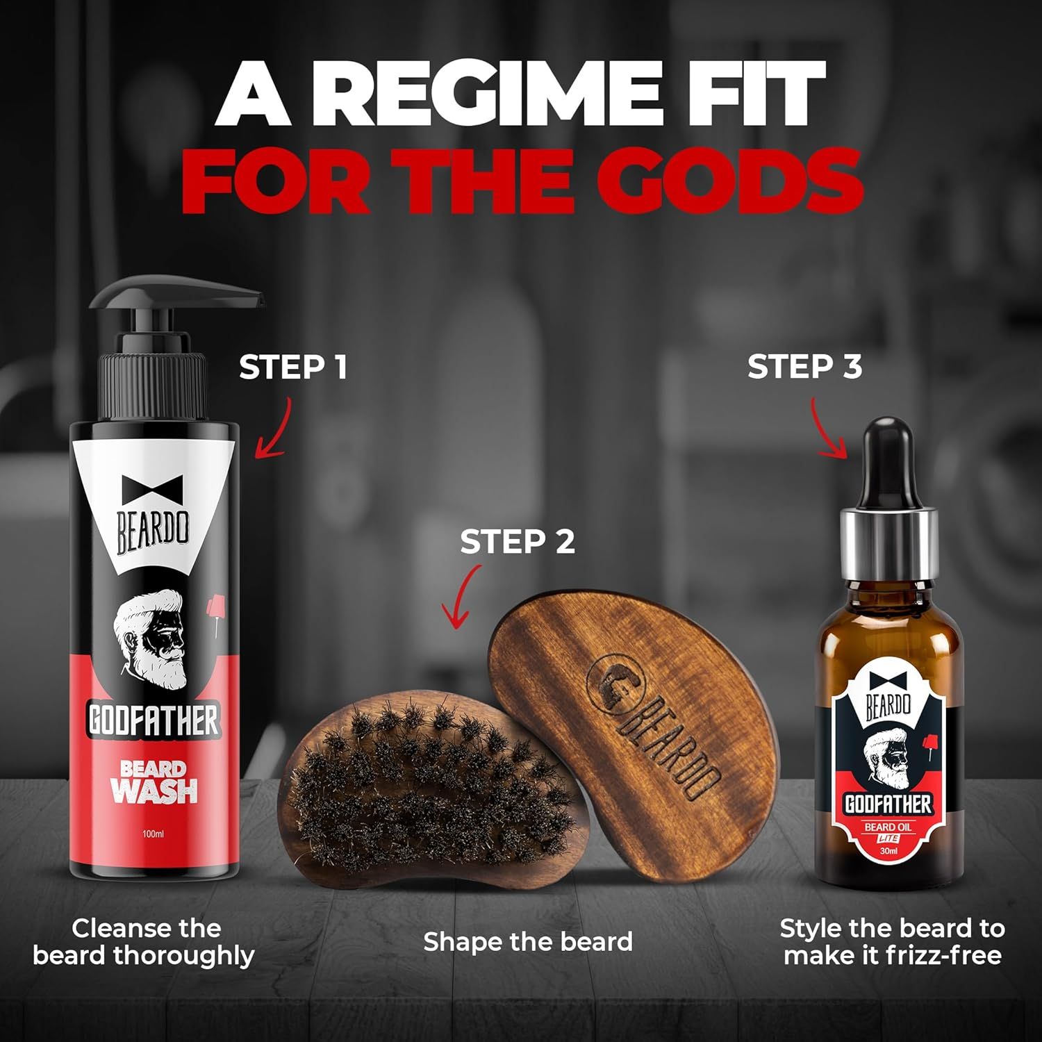 Beardo Godfather Lite Beard and Moustache Oil - 30 ml