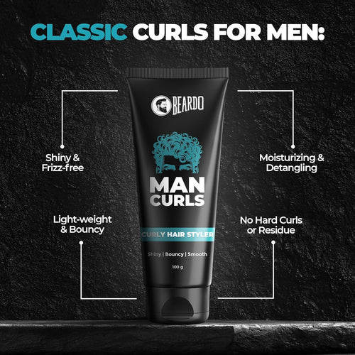 BEARDO MAN CURLS CURLY HAIR STYLER 100g