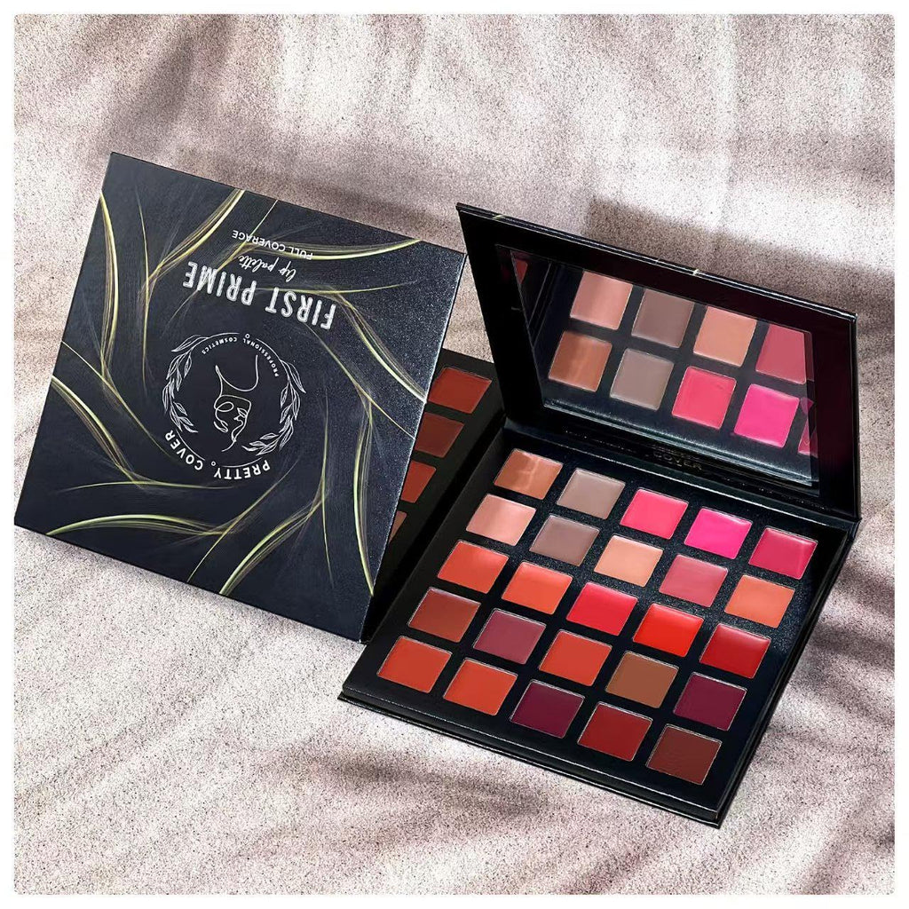 PRETTY COVER FIRST PRIME LIP PALETTE 25 COLOR