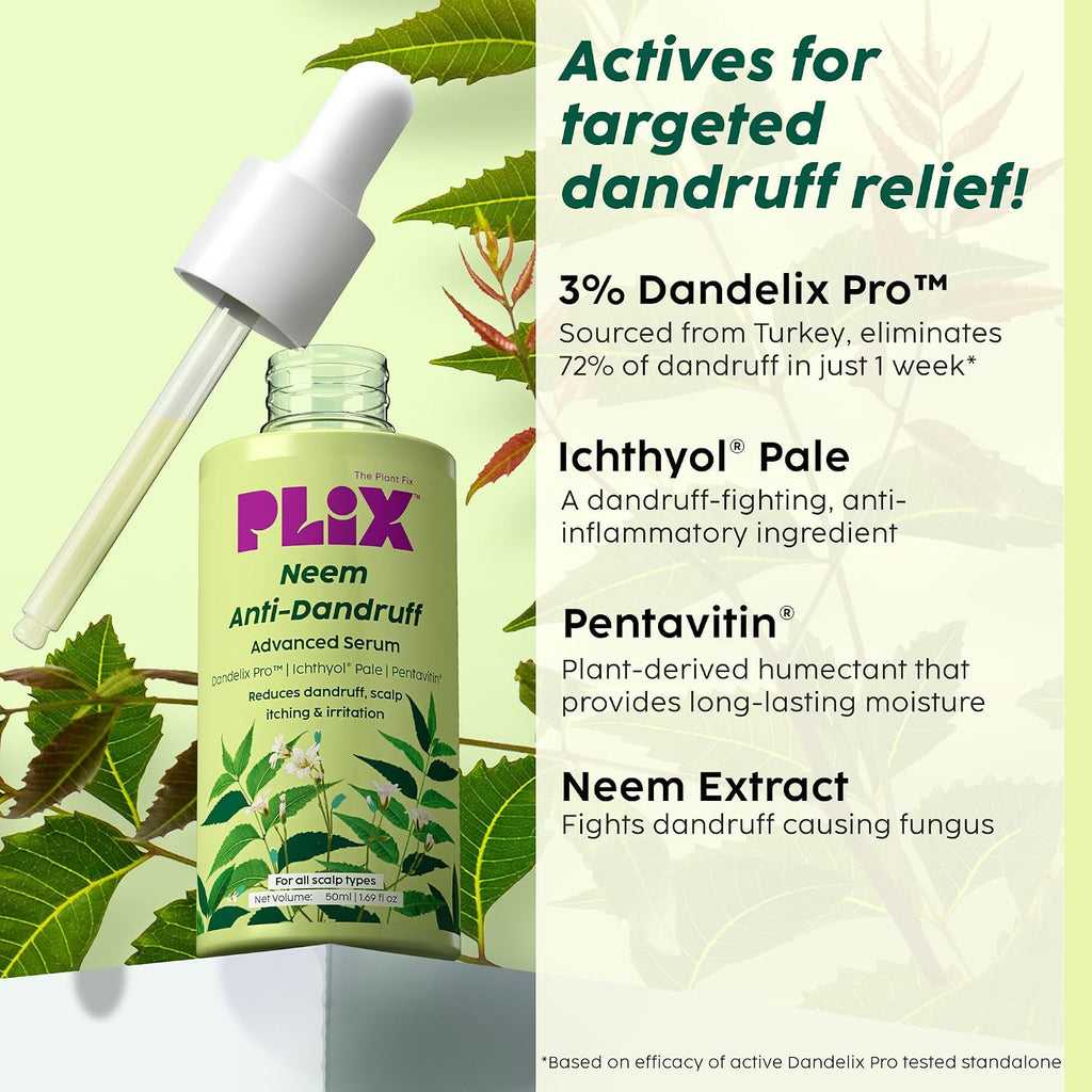 PLIX NEEM ANTIDANDRUFF HAIR SERUM
