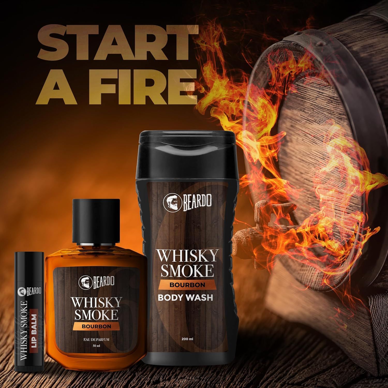 Beardo Whisky Smoke Bodywash 200ml