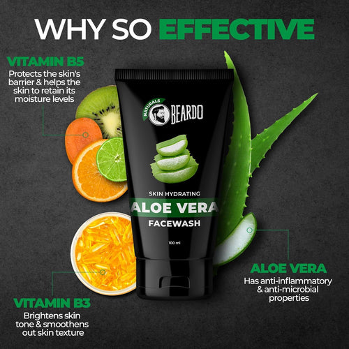 BEARDO ALOE VERA FACE WASH 100ml