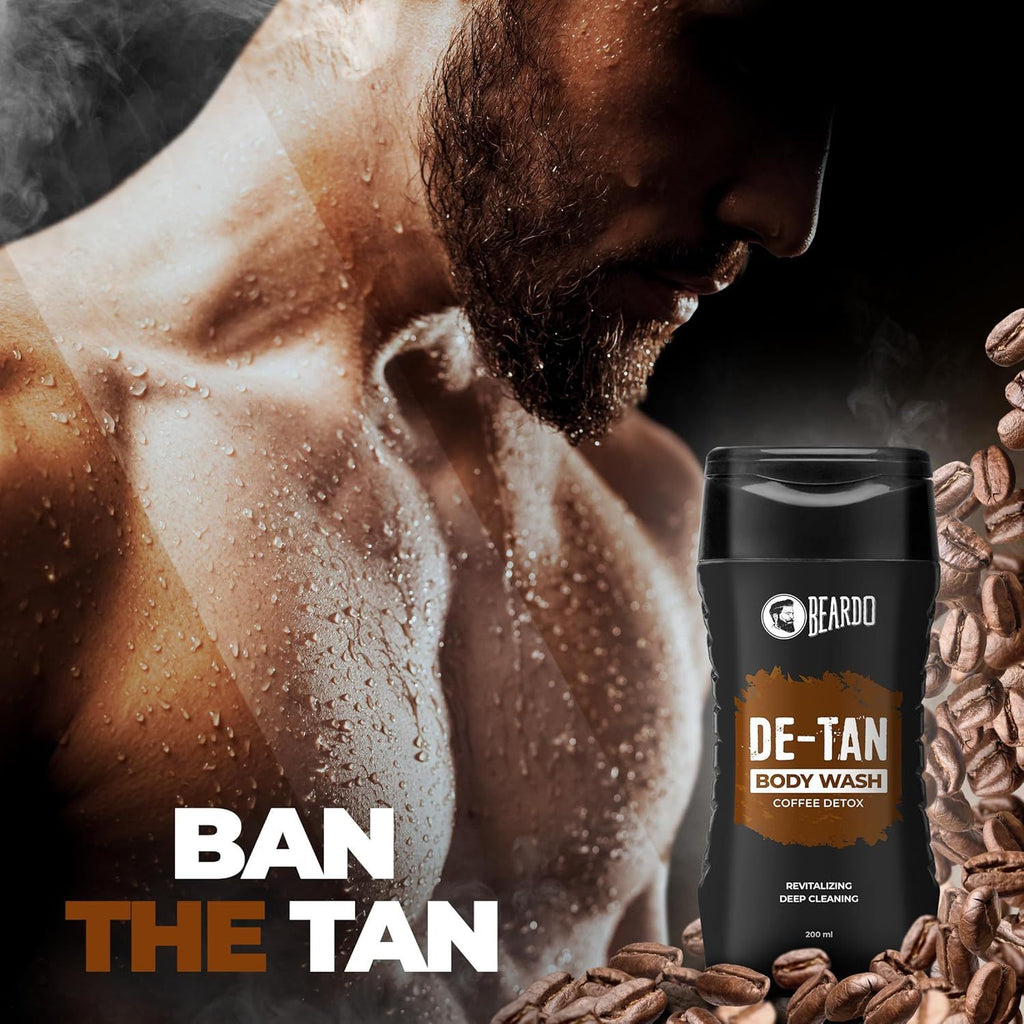 BEARDO DE-TAN BODY WASH COFFEE DETOX 200ml