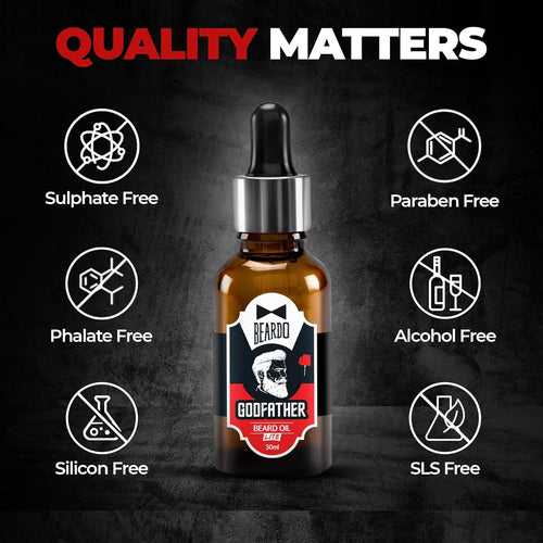 Beardo Godfather Lite Beard and Moustache Oil - 30 ml