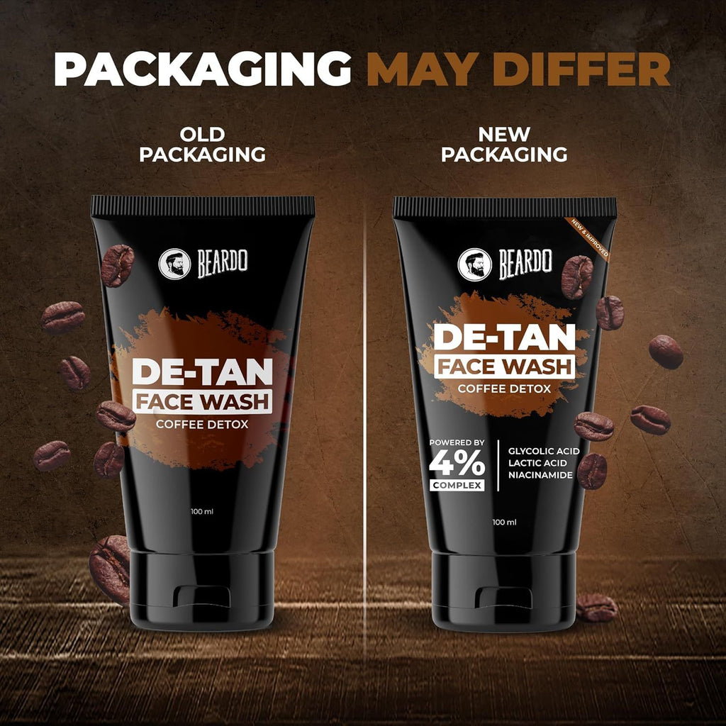 BEARDO DE-TAN FACE WASH COFFEE DETOX 100ml
