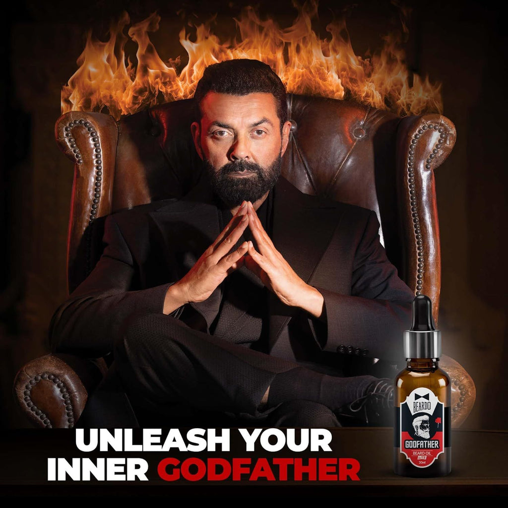 Beardo Godfather Lite Beard and Moustache Oil - 30 ml
