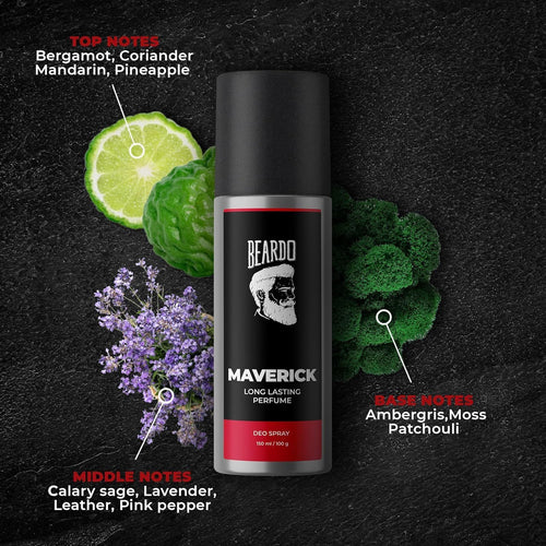 BEARDO Maverick Perfume Deo Spray For Men 150 ml
