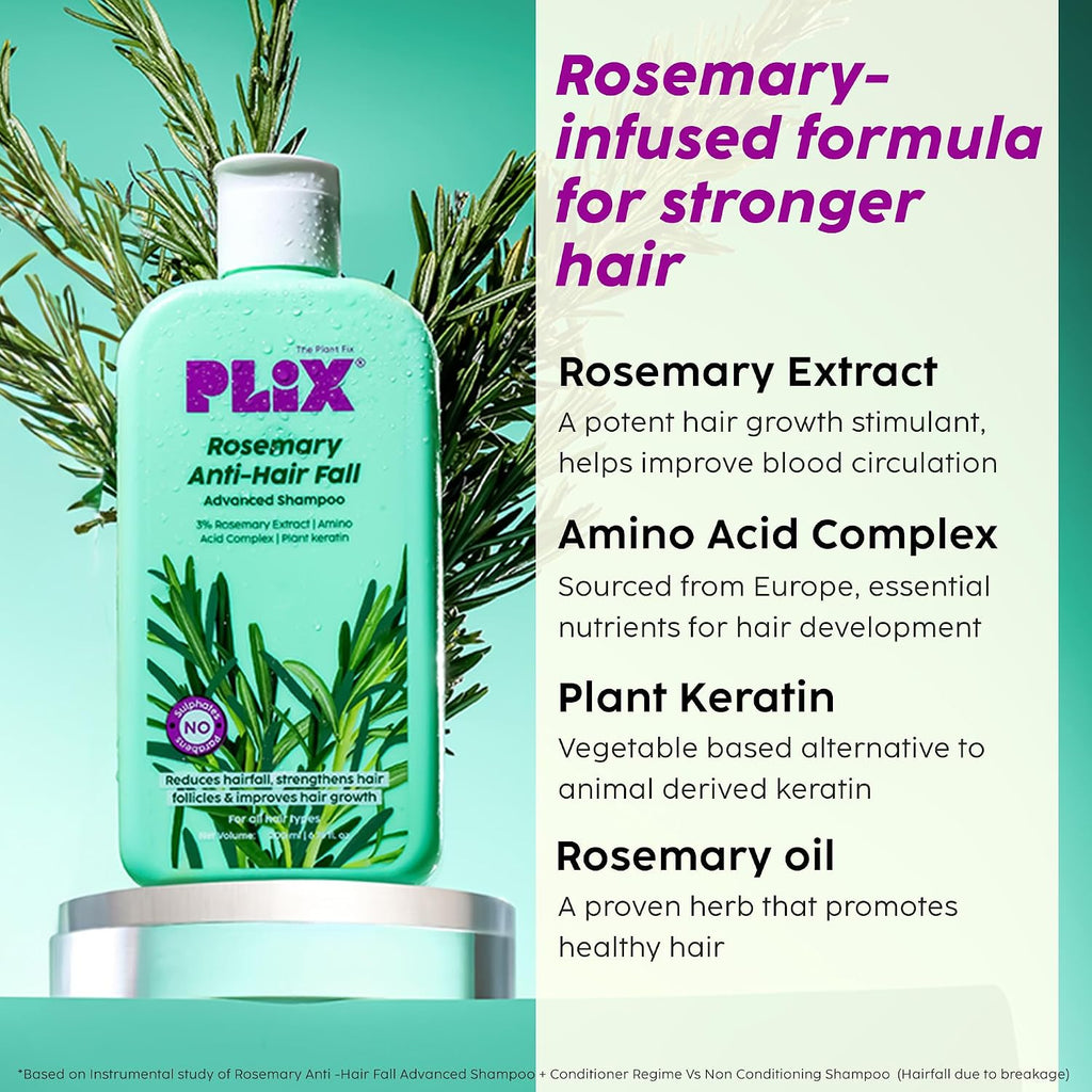 PLIX ROSEMARY ANTI HAIRFALL SHAMPOO