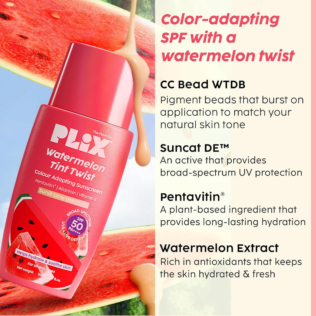 PLIX WATERMELON TINT TWIST SPF50
