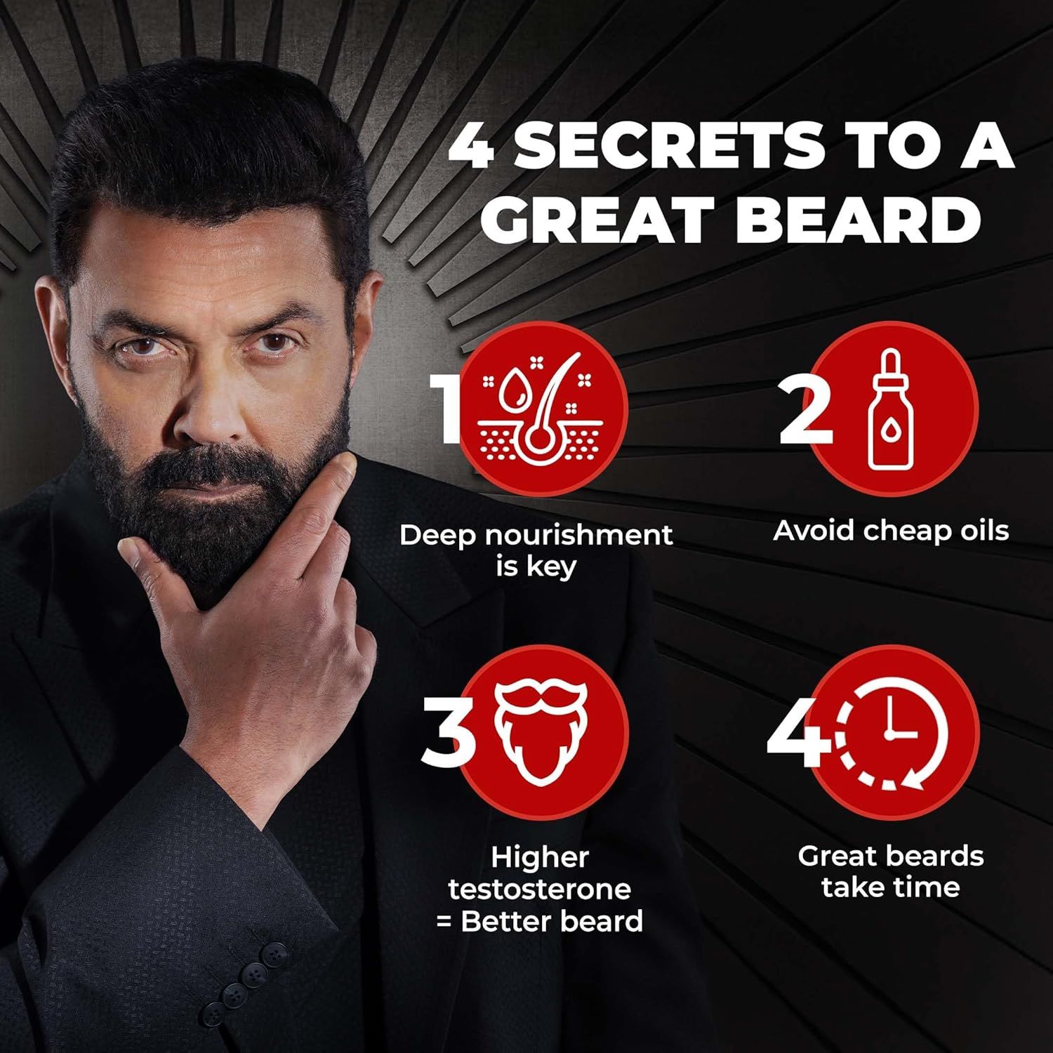 Beardo Godfather Beard Wash for men - 100ml