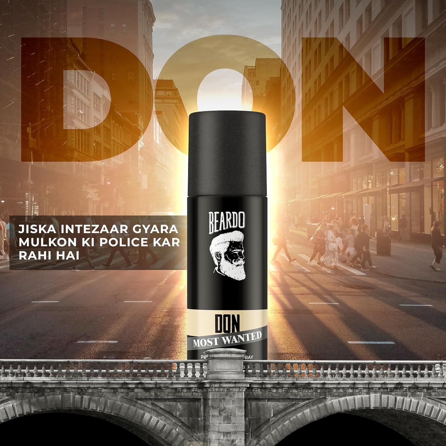 Beardo DON MOST WANTED Perfume Body Spray for Men - 120ml