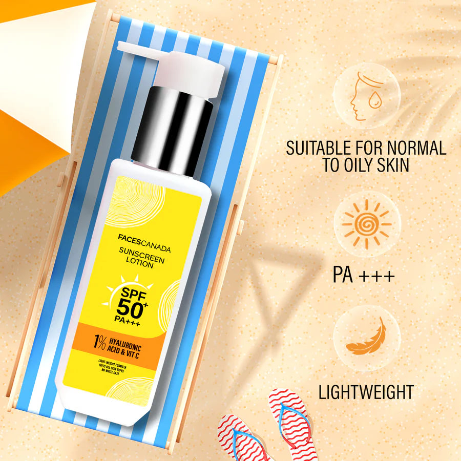 FC SUNSCREEN LOTION SPF50 PA+++ 100ML