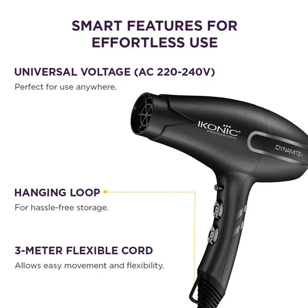 IKONIC Hair Dryer Dynamite+
