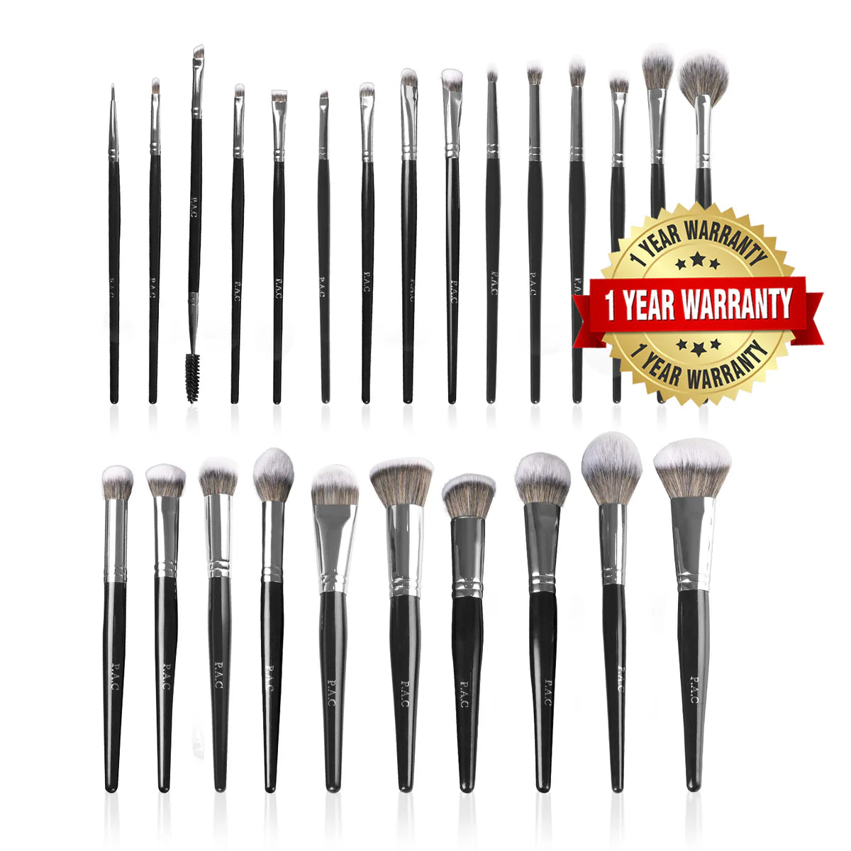 PAC SYNTHETIC BRUSH SERIES SET OF 25 BRUSHES