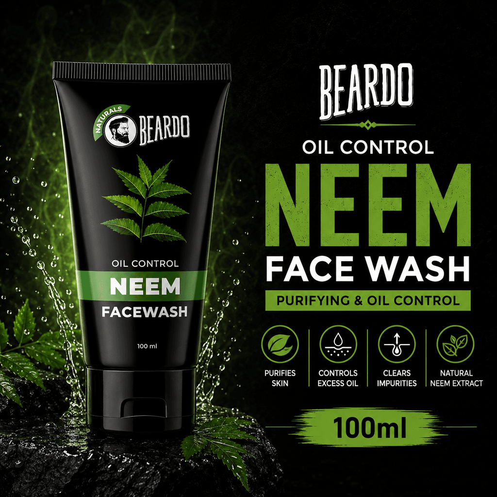 Beardo Purifying Neem Face Wash for Oil Control 100ml