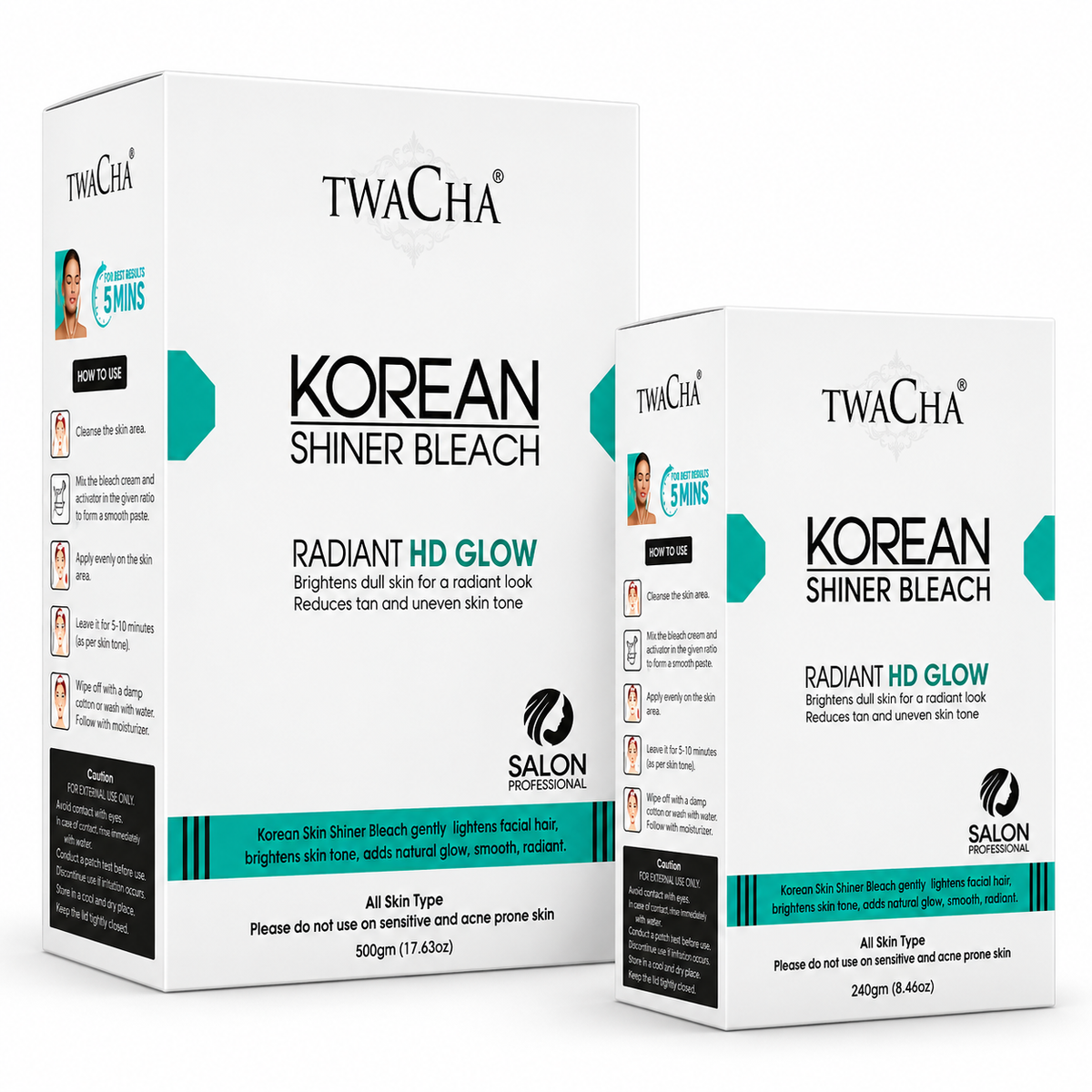 TWACHA KOREAN SHINER BLEACH RADIANT HD GLOW