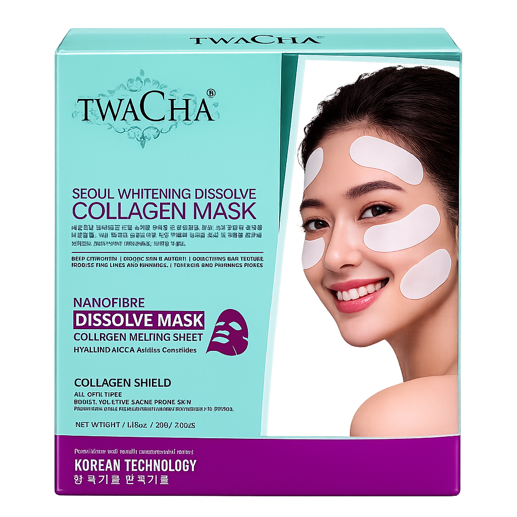 TWACHA SEOUL WHITENING DISSOLVE COLLAGEN MASK