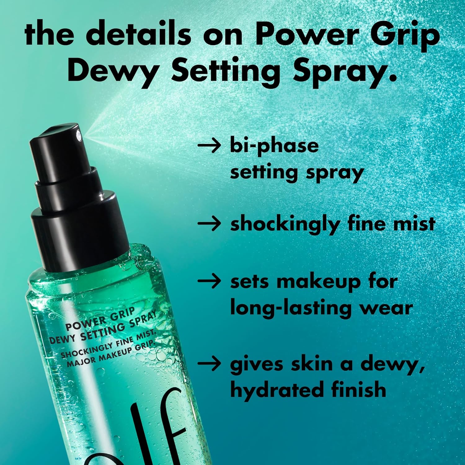 elf POWER GRIP DEWY  SETTING SPRAY 80ml