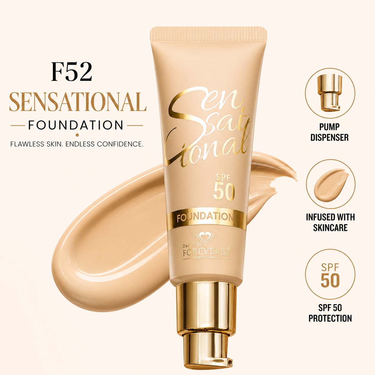 F52 SENSATIONAL FOUNDATION