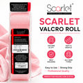 Scarlet valcro roll