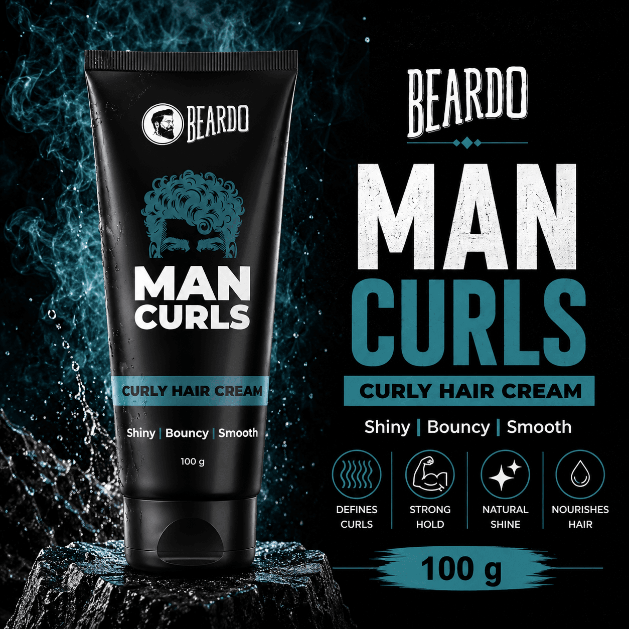 BEARDO MAN CURLS CURLY HAIR STYLER 100g