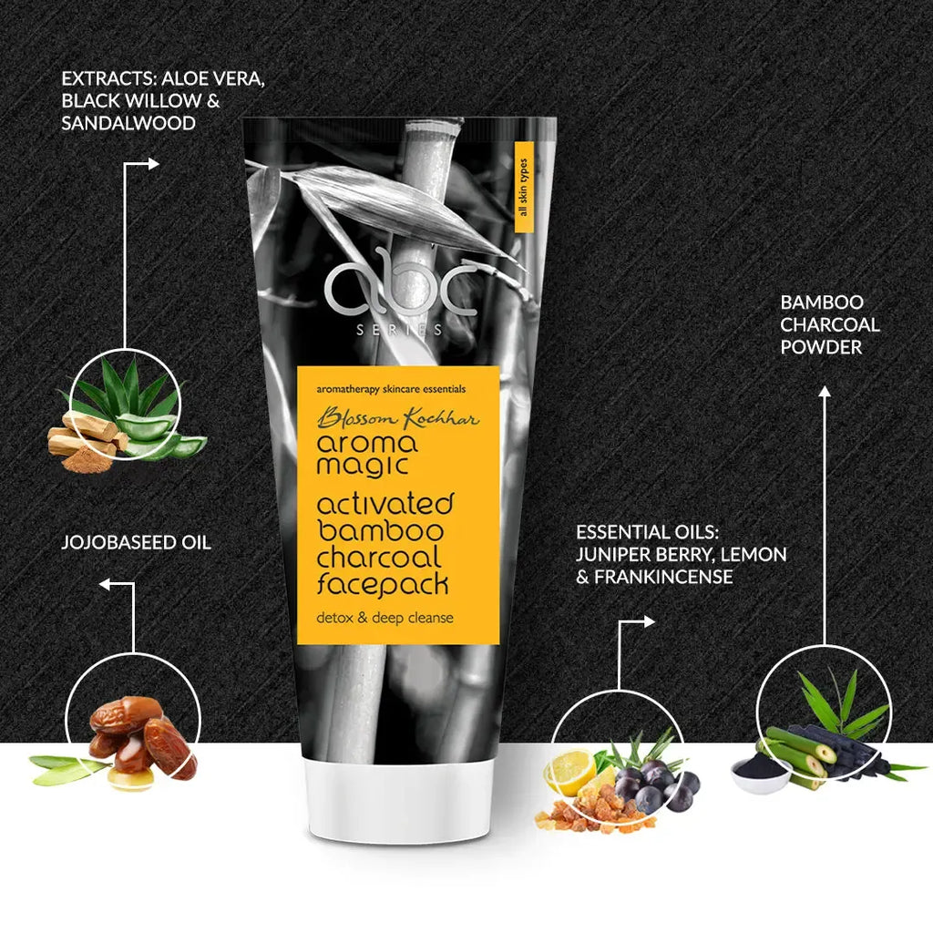 AROMA MAGIC ACTIVATED CHARCOAL BAMBOO PACK