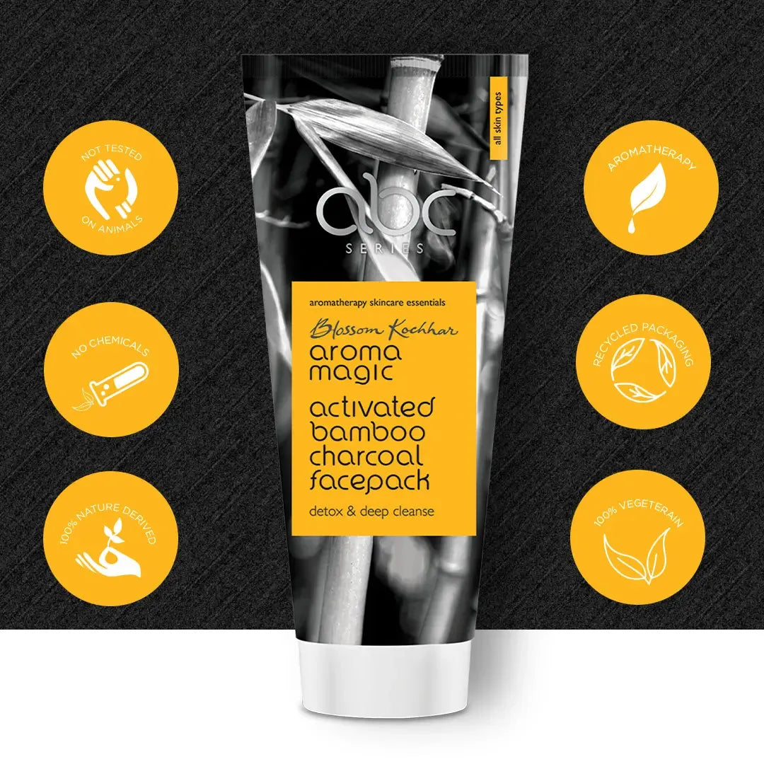 AROMA MAGIC ACTIVATED CHARCOAL BAMBOO PACK