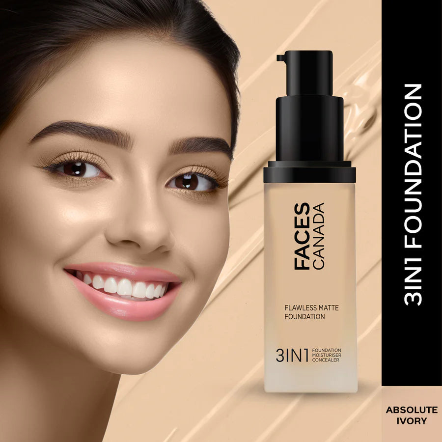 FC 3IN1 MATTE FLAWLESS FOUNDATION