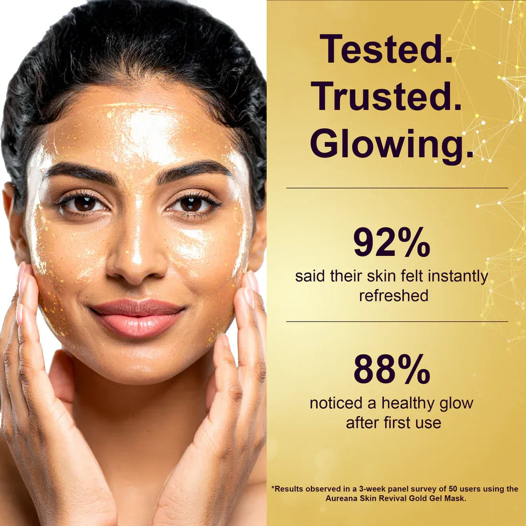 AURIC SKIN REVIVAL GOLD GEL MASK