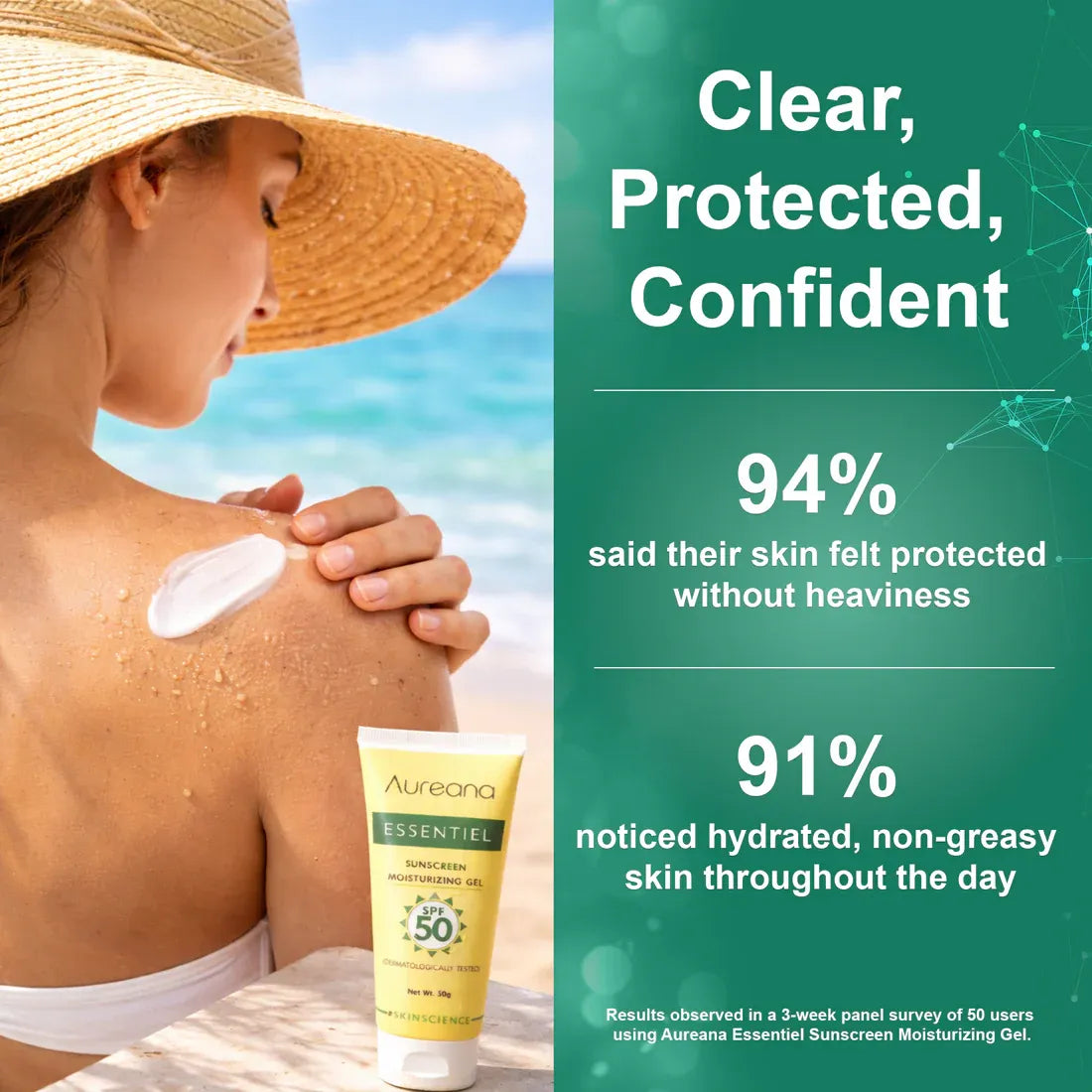 AURIC ESSENTIEL SUNSCREEN MOIST GEL