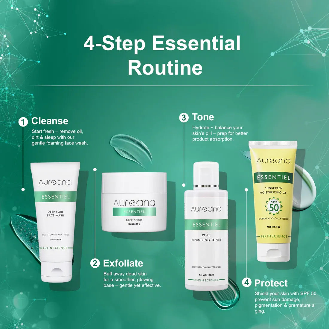 AURIC ESSENTIEL SUNSCREEN MOIST GEL