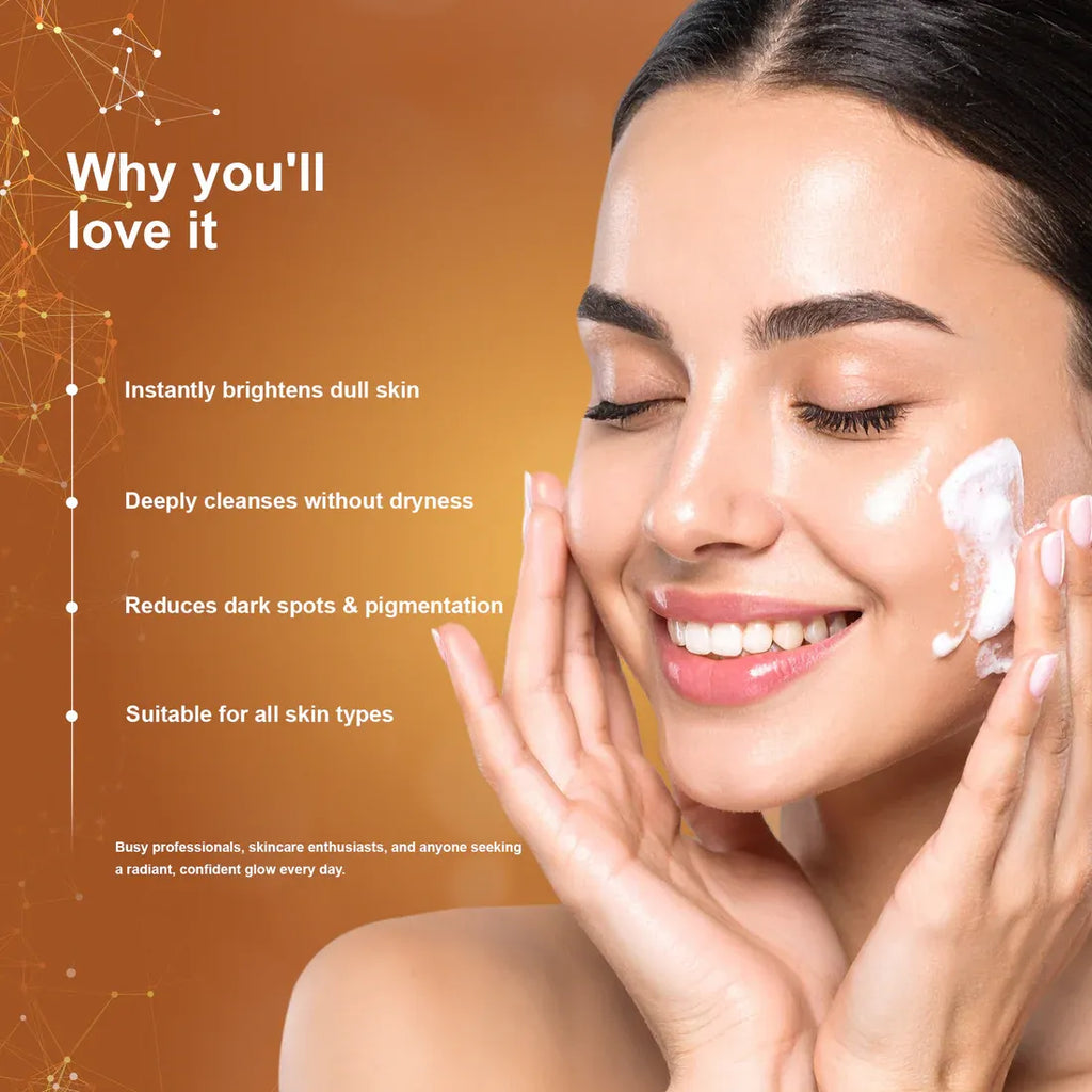 AURIC LUMINOUS BRIGHTENING FACE WASH
