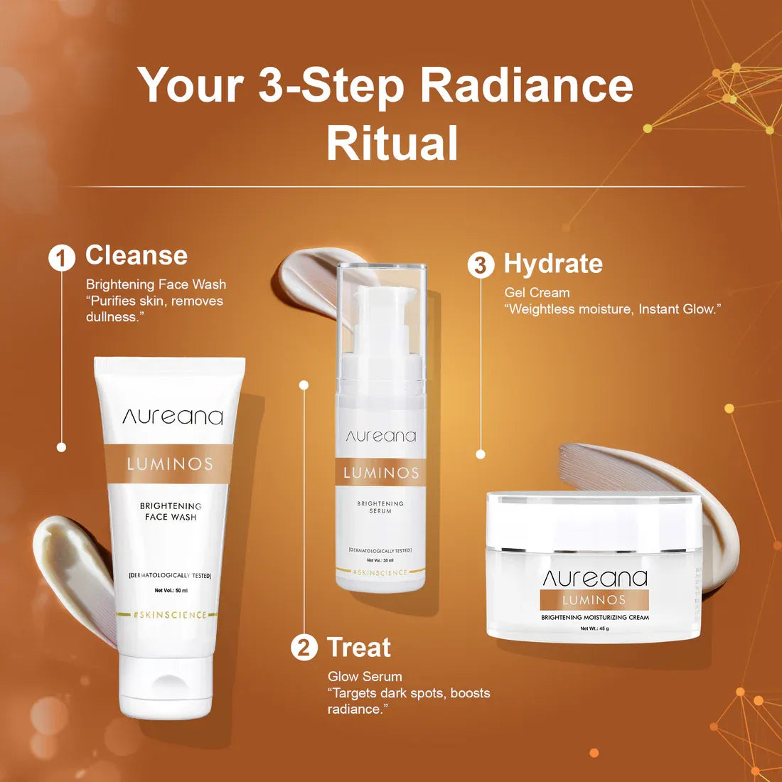 AURIC LUMINOUS BRIGHTENING FACE WASH