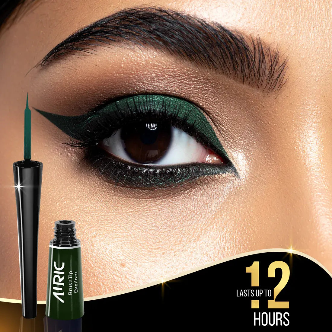 Auric BrushTip Eyeliner - 3.5 ml