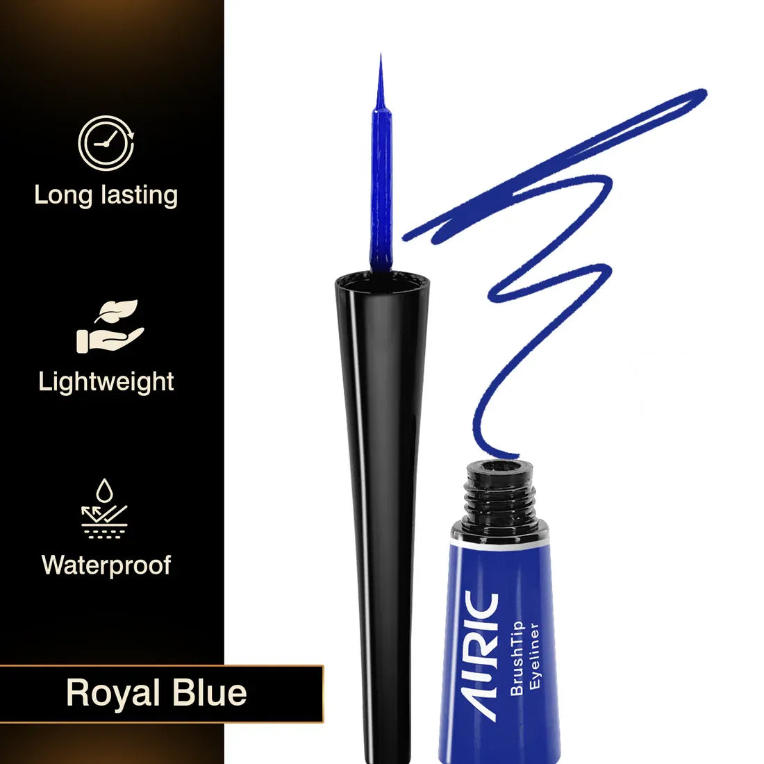 Auric BrushTip Eyeliner - 3.5 ml
