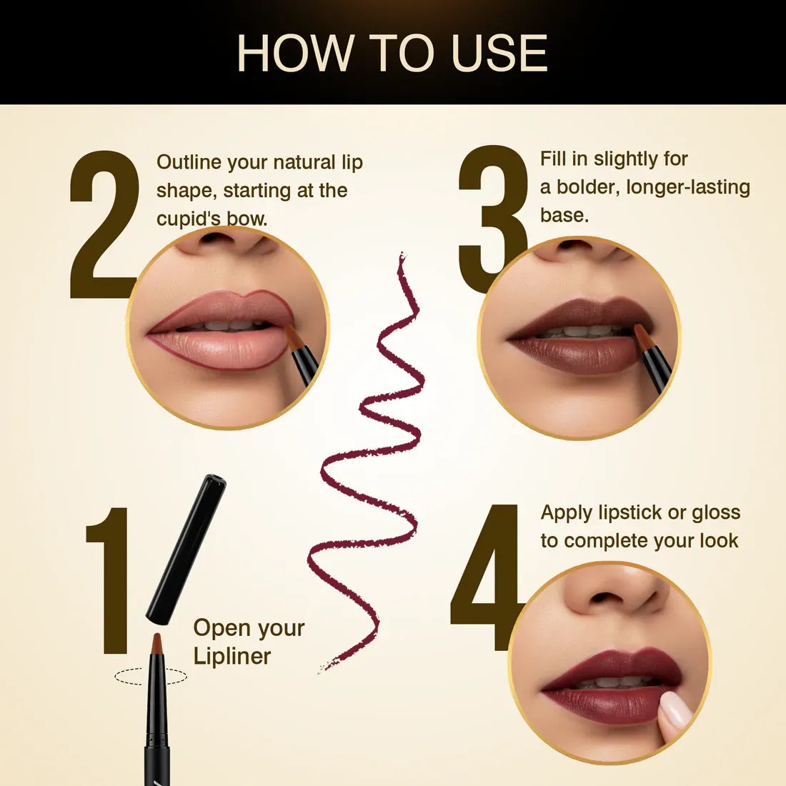 AURIC LONG LASTING LIPLINER