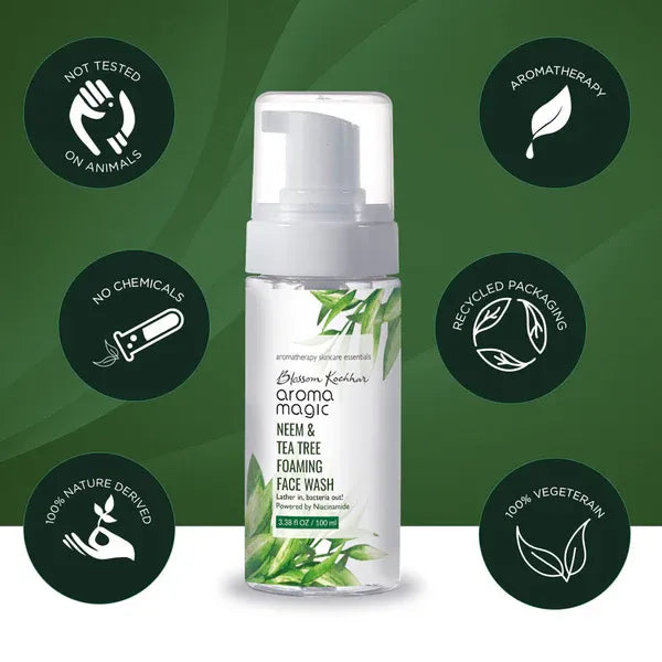 AROMA MAGIC NEEM TEA TREE FACEWASH FOMING