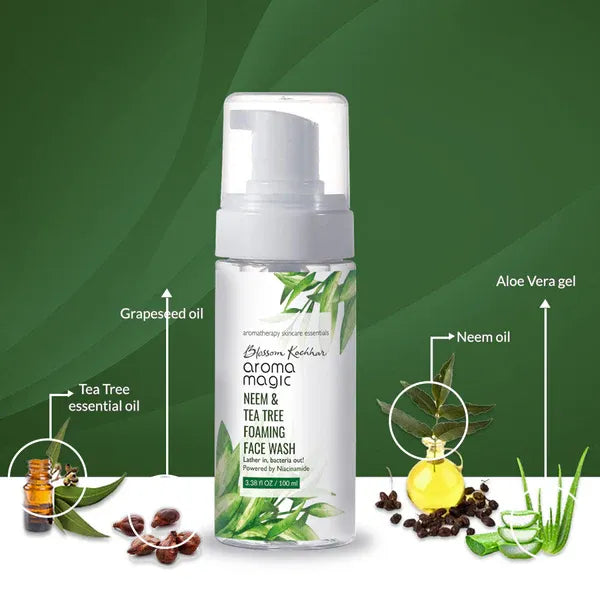 AROMA MAGIC NEEM TEA TREE FACEWASH FOMING