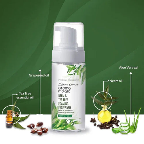 AROMA MAGIC NEEM TEA TREE FACEWASH FOMING