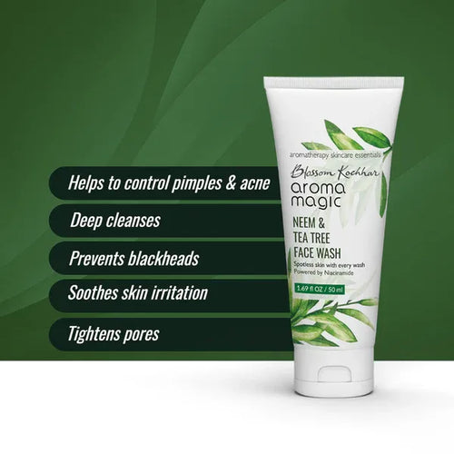 AROMA MAGIC NEEM & TEA TREE FACEWASH 100ML