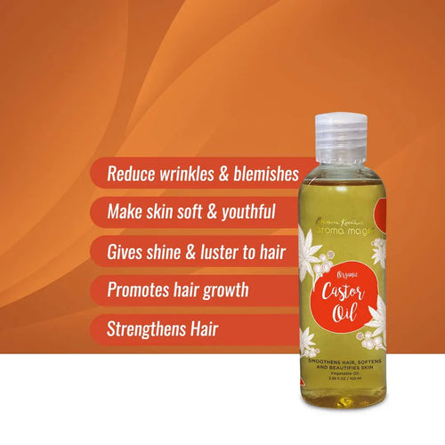 AROMA MAGIC CASTOR ORGANIC OIL 100ML