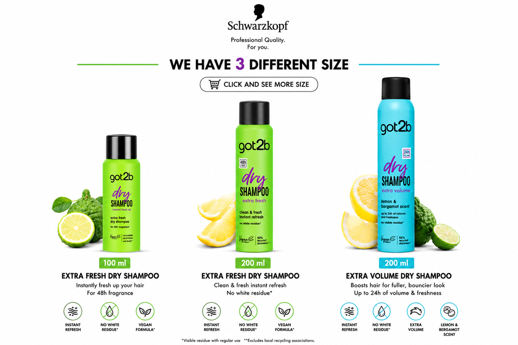 Schwarzkopf GOT2B DRY SHAMPOO
