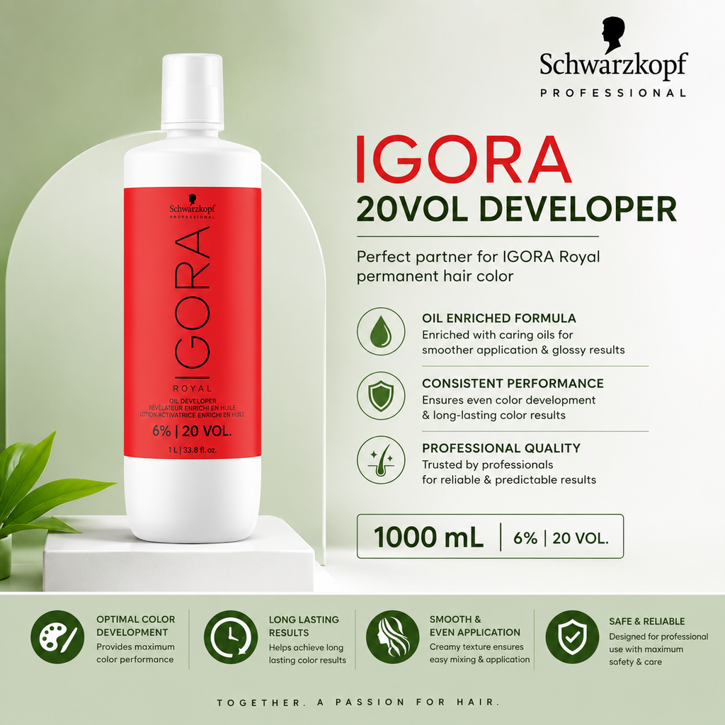 SCHWARZKOPF IGORA  20VOL DEVELOPER 1000ML