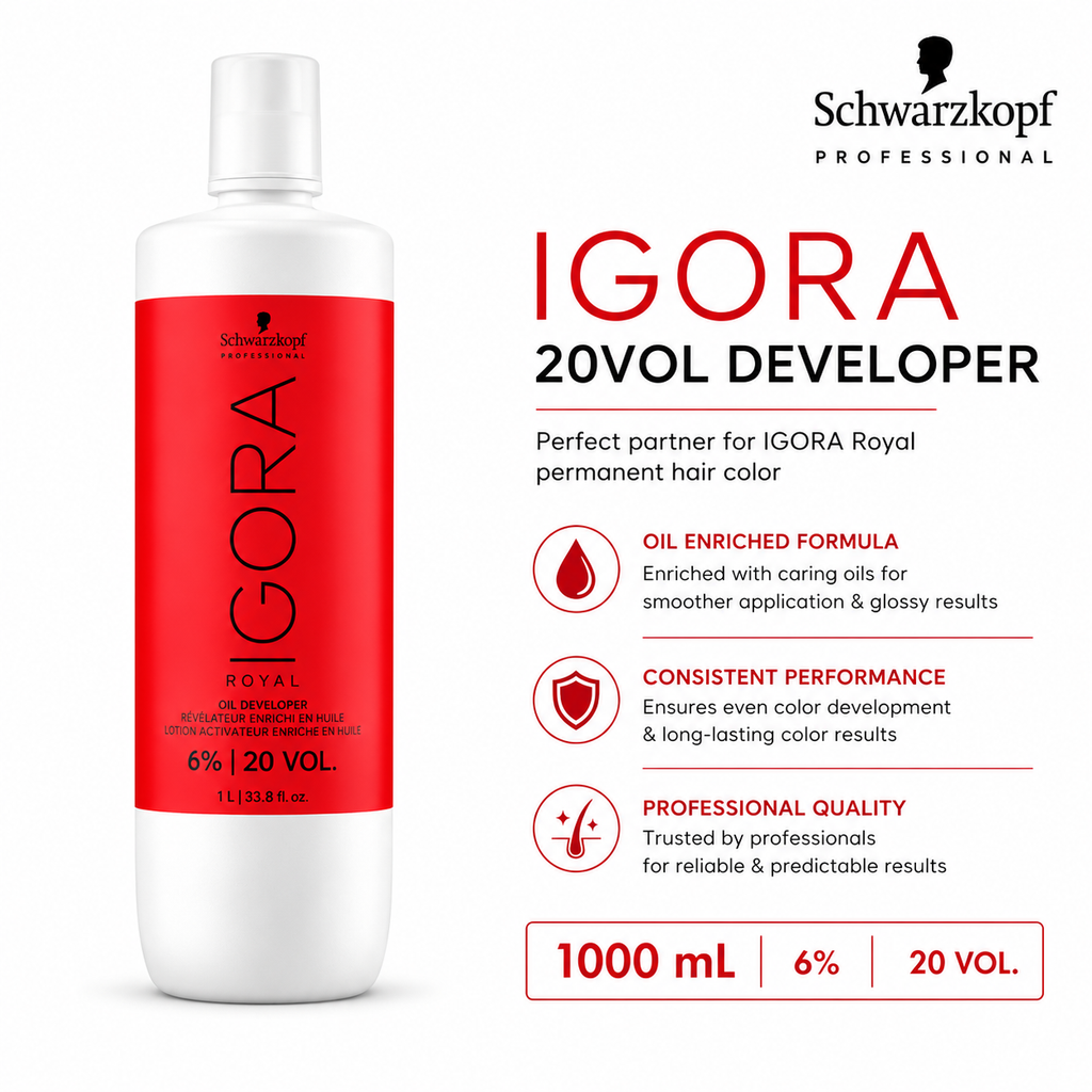 SCHWARZKOPF IGORA  20VOL DEVELOPER 1000ML
