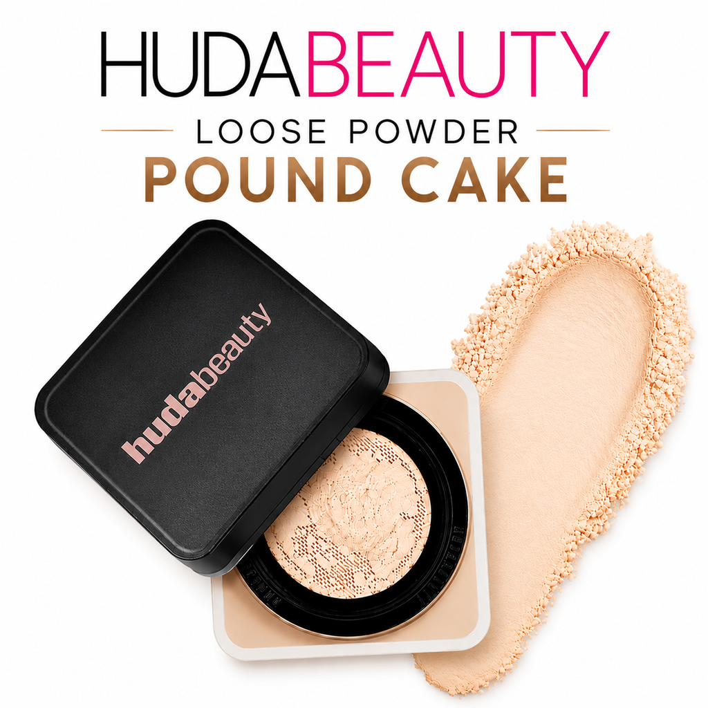 HUDA BEAUTY LOOSE POWDER POUND CAKE